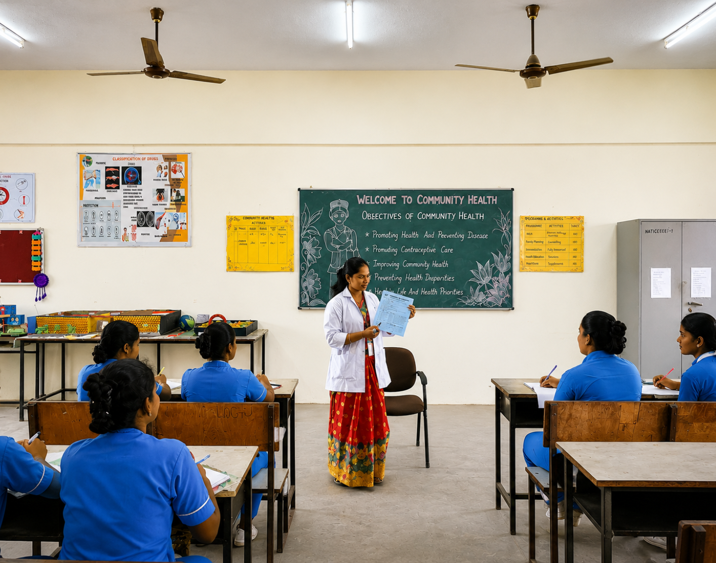 Spacious Classrooms